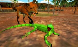 Simulador de selva de lagarto 3D captura de pantalla 1