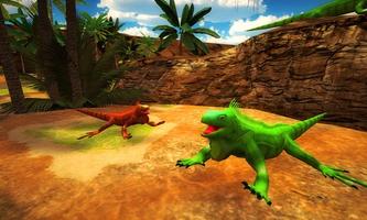 Simulador de selva de lagarto 3D captura de pantalla 2