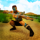 Épée Ninja Hero: Simulation de guerrier combattant icône