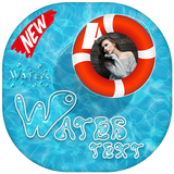 Water Text Photo Frames أيقونة