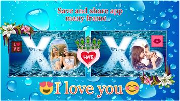 Water Text Photo Frames تصوير الشاشة 2