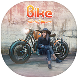 Bike Photo Frame With DSLR Effects