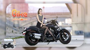Bike Photo Frame With DSLR Effects الملصق