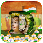 Indian Text Photo Mixer أيقونة
