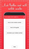 Link Aadhar Card with Mobile Number Online Cartaz