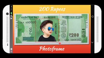 50-200 New Currency Photoframes الملصق