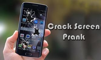 Broken Screen Prank Affiche