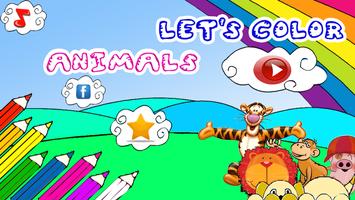 Let's Color Animals 海報