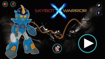 Robot Skybot X Guerrier Affiche