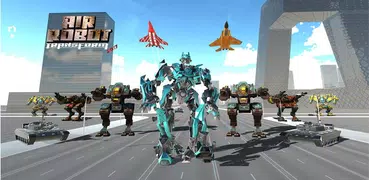 Air Robot Transformation Game - Transforming Plane
