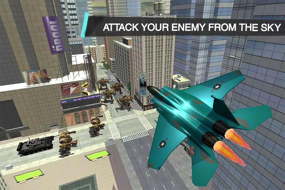 jogo de robô de ar - voando robô transformando avião::Appstore  for Android