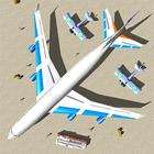 Flight Plane Landing Simulator 3D Free icône