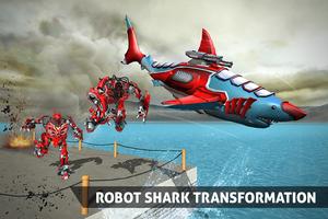 Real Robot Shark Game - Transforming Shark Robot capture d'écran 2
