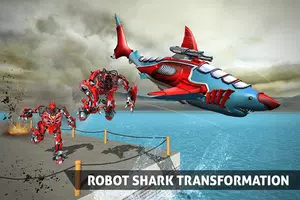 Real Robot Shark Game - Transforming Shark Robot screenshot 2