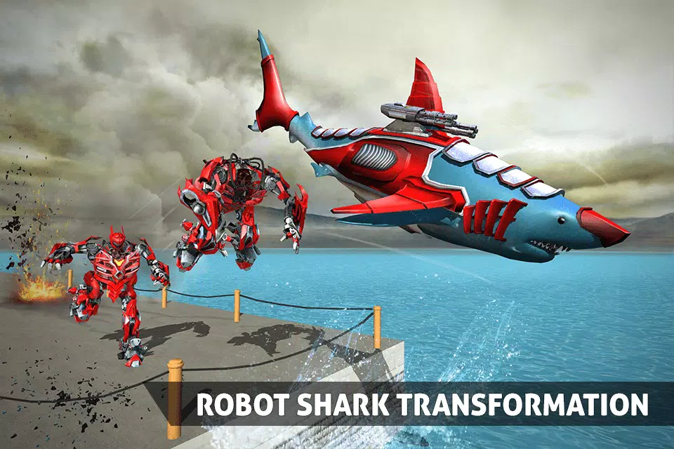 Robot Shark Attack Game 2018