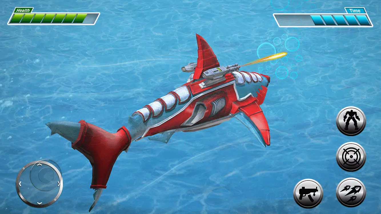 Robot Shark Attack Game 2018