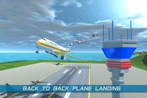 Real Plane Landing Simulator Affiche