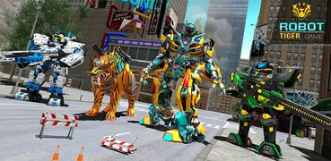 リアルロボットタイガーゲーム - タイガーロボットトランスフォーミング