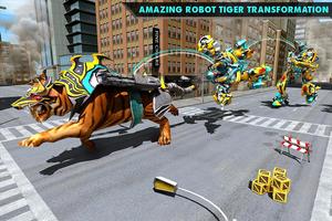 Реальная игра тигрового робота - трансформация скриншот 3