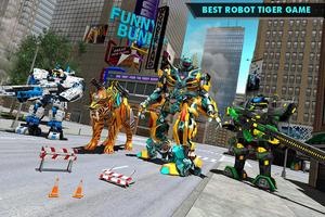 Реальная игра тигрового робота - трансформация скриншот 2