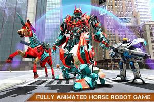 Real Robot Horse Game Affiche