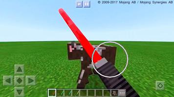 3D Lightsaber MCPE Star Addon Affiche