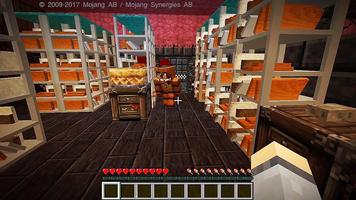 Five Nights Sister Location Freddy’s MCPE Map capture d'écran 1