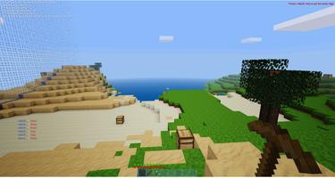 Craft Pixel Block Multiplayer Game Capture Flag capture d'écran 1