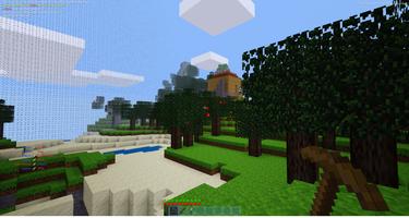 Craft Pixel Block Multiplayer Game Capture Flag capture d'écran 3
