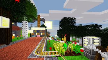Craft Land Pixel Block Multiplayer Games capture d'écran 1