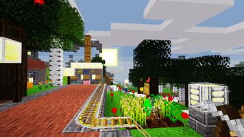 Craft Land Pixel Block Multiplayer Games ảnh chụp màn hình 1