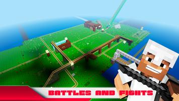 New Craft Game Adventure Pixel Block World ảnh chụp màn hình 3