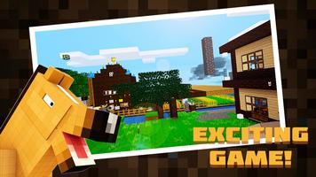 Craft World Farm Land Building Game Plakat