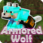 Armored Wolf Addon for Minecraft PE icône