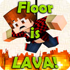 Floor is Lava Map for Minecraft PE ไอคอน