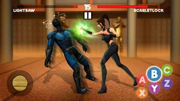 Ninja Kung Fu Fighting 3D Cham Ekran Görüntüsü 1