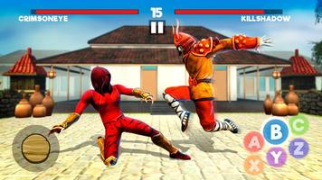 Ninja Kung Fu Fighting 3D Cham Ekran Görüntüsü 2