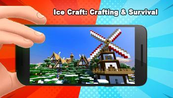 Ice Craft: Winter Crafting and survival Affiche