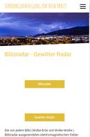 Blitzradar - Gewitter Radar poster