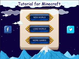 Tutorial for Minecraft 海報