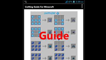 Crafting Guide for Minecraft captura de pantalla 1