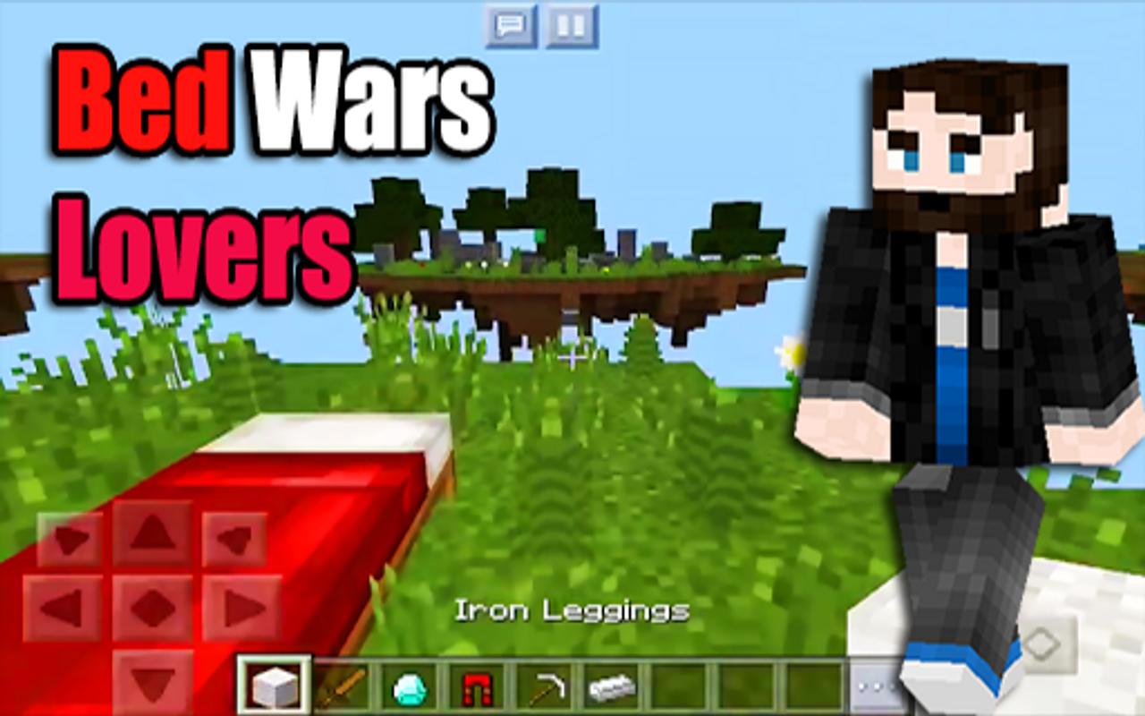 Lucky Blocks spiral and Bed Wars mod for mcpe for Android 