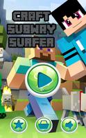 MineCraft Subway Rush: Lego, Block, Craft 3D Run Affiche