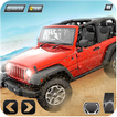Desert Racing-tout-terrain Jeep Stunt Racer Simula