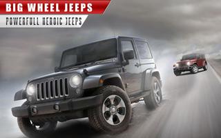 Desert Racing-tout-terrain Jeep Stunt Racer Simula Affiche