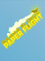 Paper Plane Endless Glider Affiche