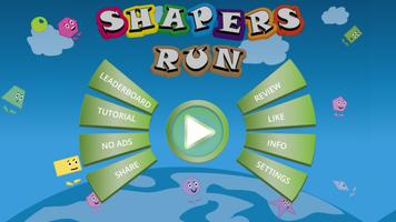 Shapers Run - Shape Learning Arcade Game Affiche