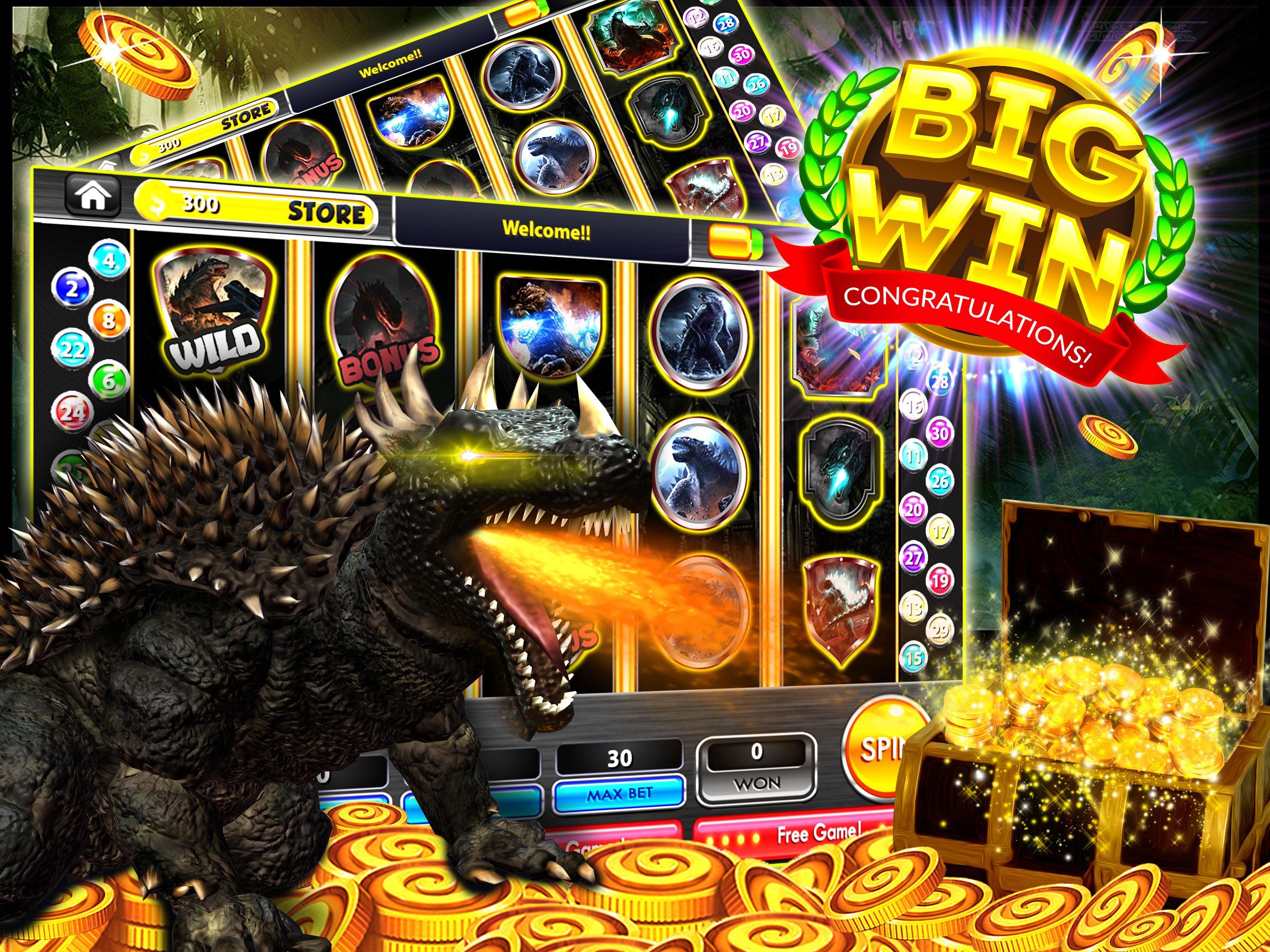 Slots For Godzilla For Android Apk Download - godzilla free roblox