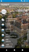 Kecskemét - időjárás โปสเตอร์