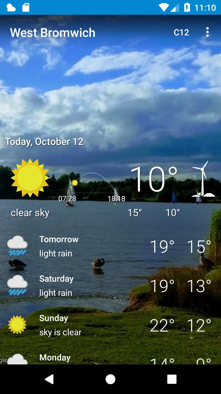West Bromwich, West Midlands - Weather for Android - APK Download